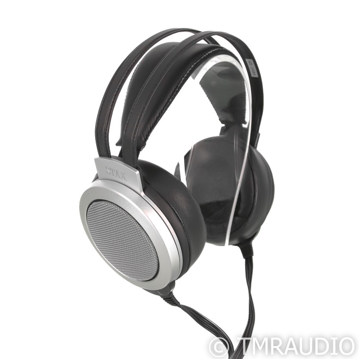 STAX SR-007 A Electrostatic Open Back Headphones; Silver