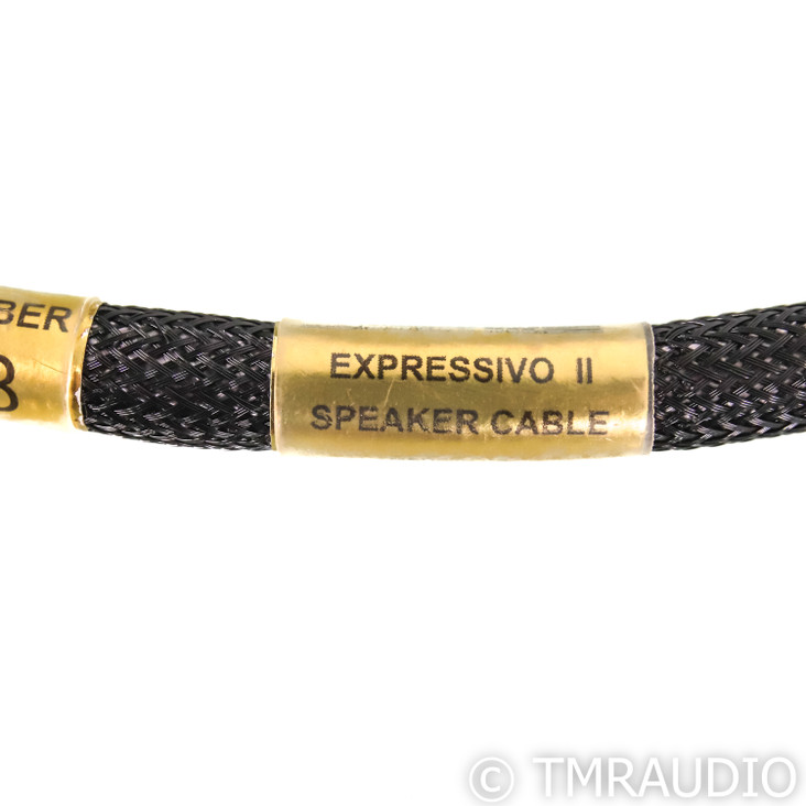 Straight Wire Expressivo II Level 3 Speaker Cables; 8ft Pair