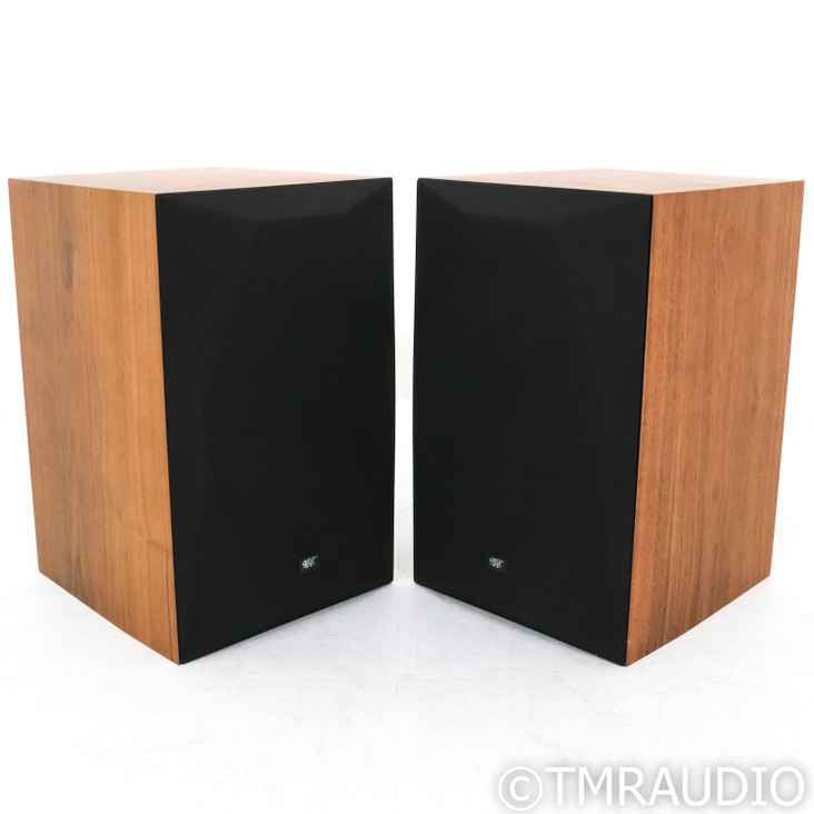 MoFi SourcePoint 10 Bookshelf Speakers; Walnut Pair (Open Box)