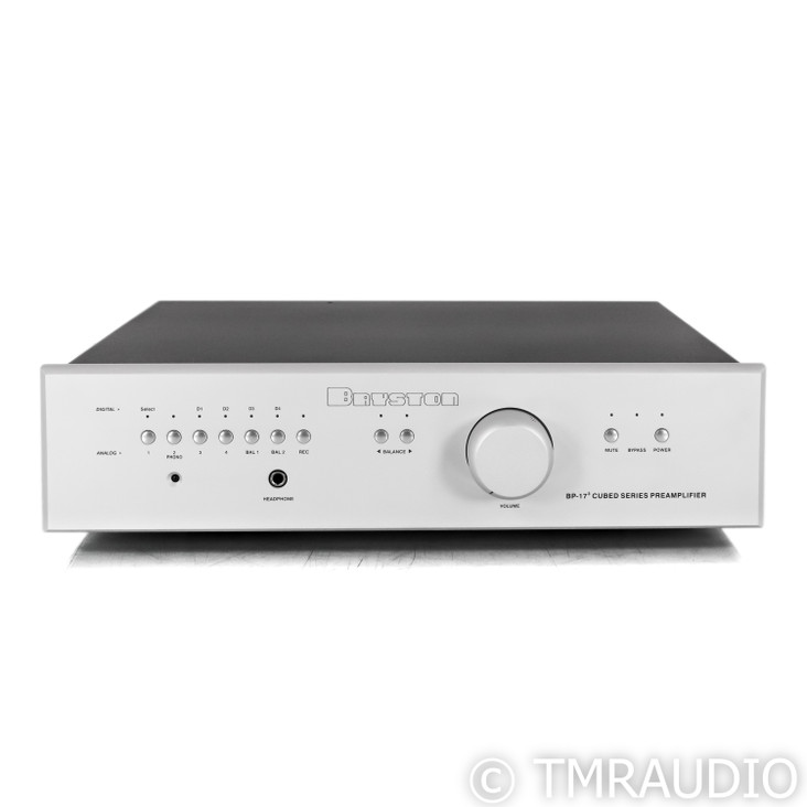 Bryston BP-17 Cubed Stereo Preamplifier; BP17; Silver; 17”