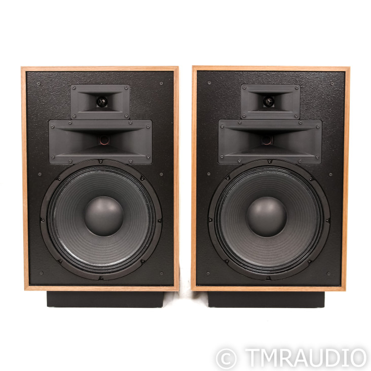 Klipsch Heresy IV Floorstanding Speakers; American Walnut