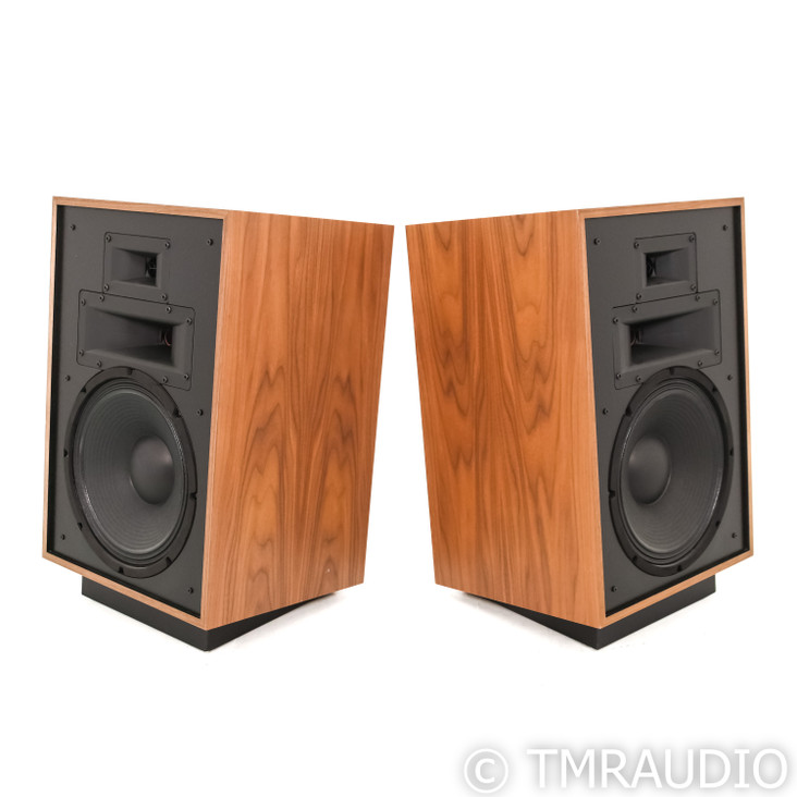 Klipsch Heresy IV Floorstanding Speakers; American Walnut