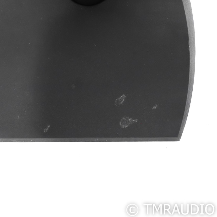 B&W Nautilus 805 Bookshelf Speakers; Red Cherry Pair with Stands