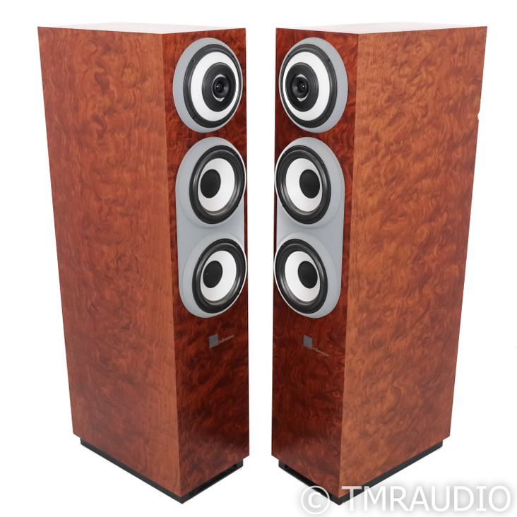 Cabasse Pacific 600 Floorstanding Speakers; Bubinga Veneer Pair