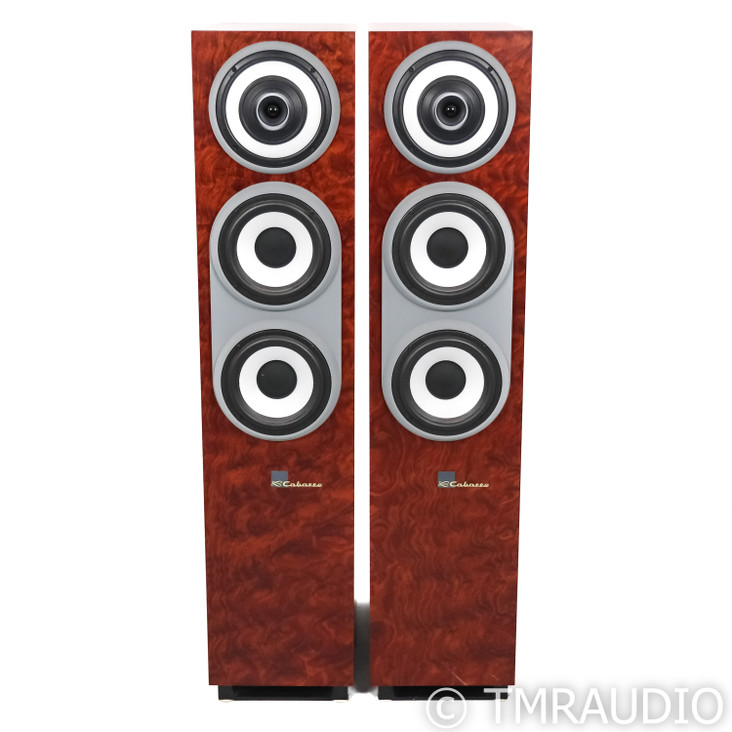 Cabasse Pacific 600 Floorstanding Speakers; Bubinga Veneer Pair
