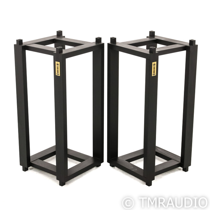 Ton Trager Audio Reference Stands for Harbeth M30; Beech Black Pair