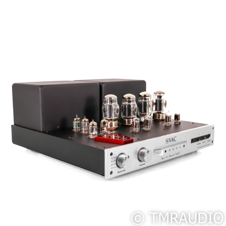 VAC Sigma 170i iQ Stereo Tube Integrated Amplifier; MM / MC Phono; Silver