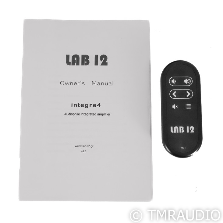 Lab12 integre4 Stereo Tube Integrated Amplifier