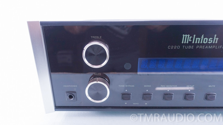 McIntosh C220 Stereo Tube Preamplifier; MM Phono (SOLD)