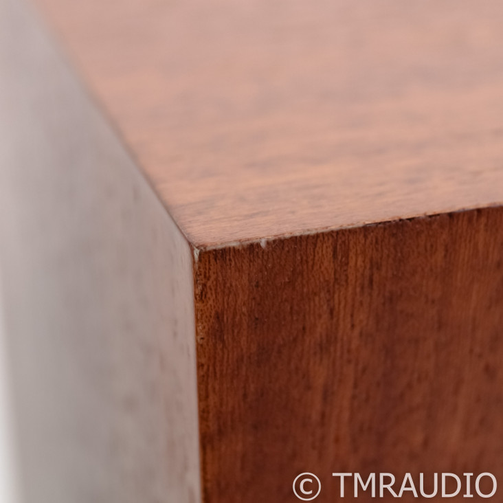 KLH Model 3 Bookshelf Speakers; Mahogany Pair w/ Stands