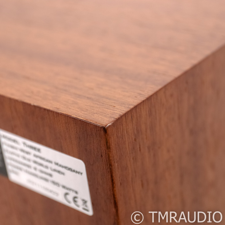 KLH Model 3 Bookshelf Speakers; Mahogany Pair w/ Stands