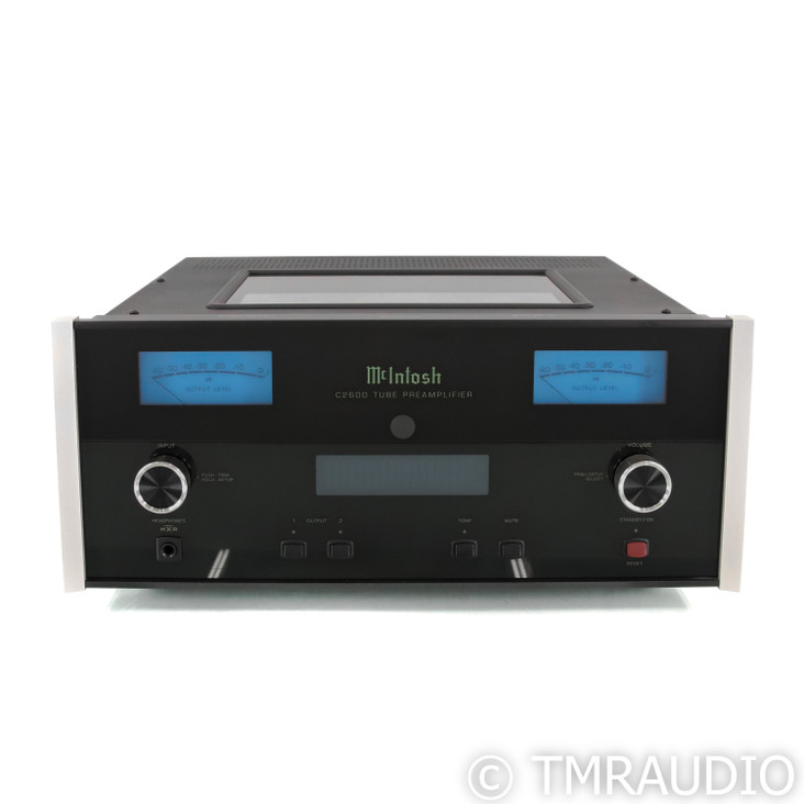 McIntosh C2600 Stereo Tube Preamplifier; MM / MC Phono