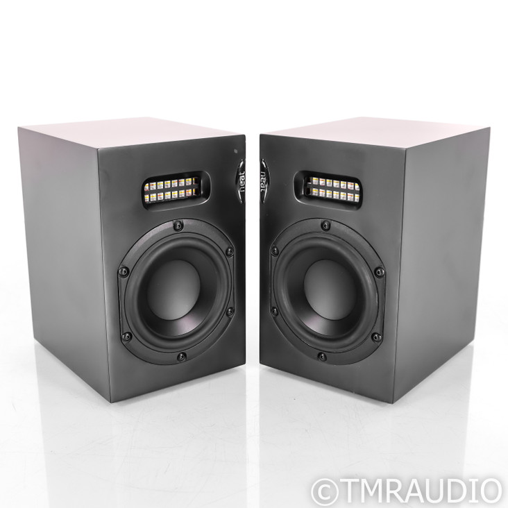 Neat Acoustic Iota Bookshelf Speakers; Pair Satin Black