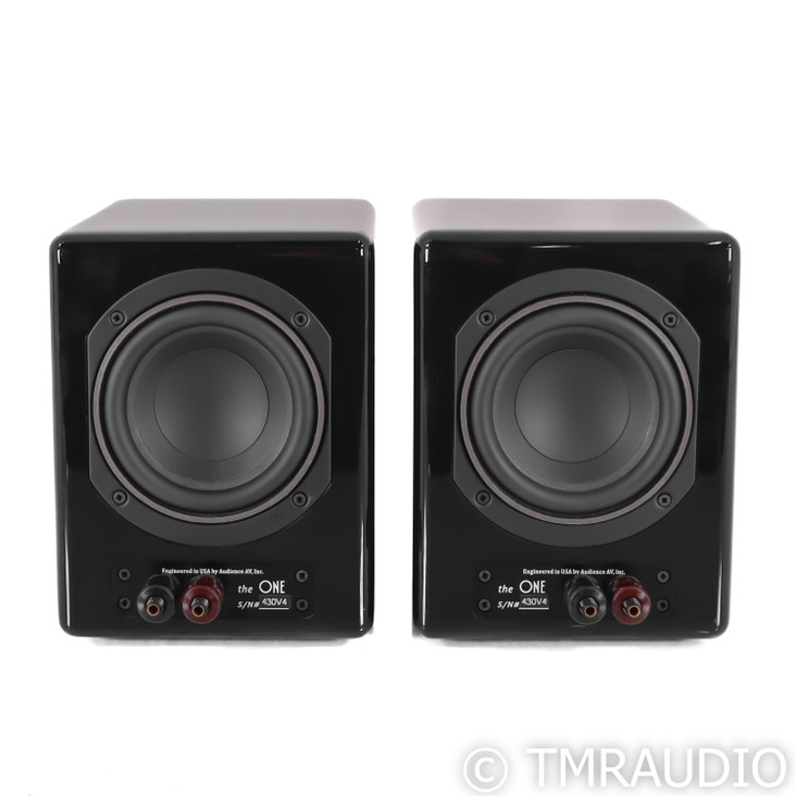 Audience ClairAudient The One V4 Bookshelf Speakers; Black Pair