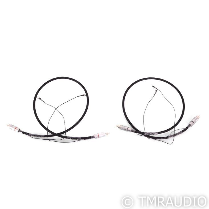 Synergistic Research Atmosphere X Alive RCA Phono Cable; 1m Pair Tonearm Interconnects (Level 1)