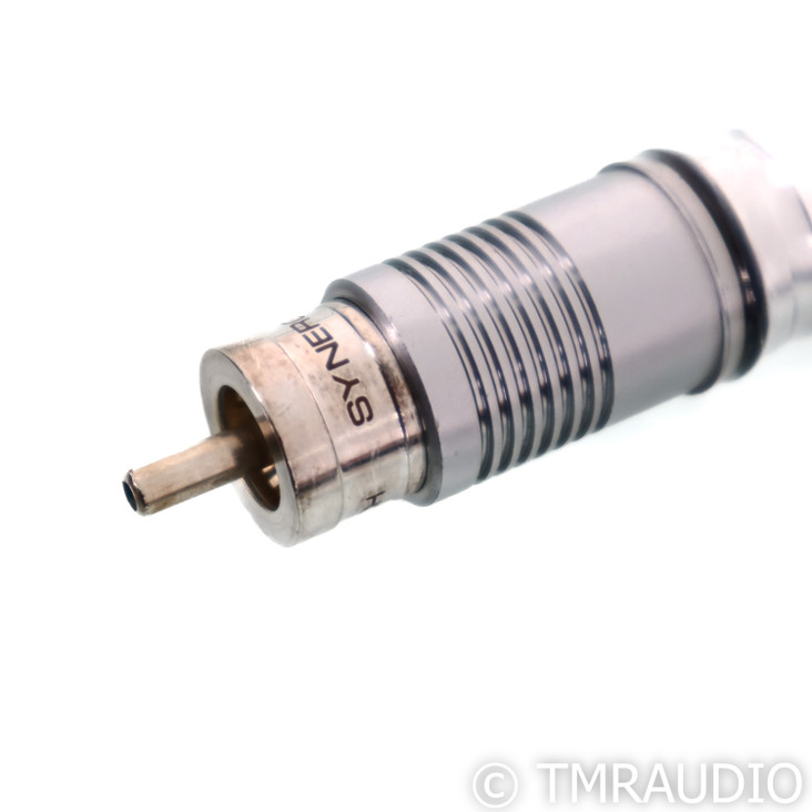 Synergistic Research Atmosphere X Alive RCA Phono Cable; 1m Pair Tonearm Interconnects (Level 1)