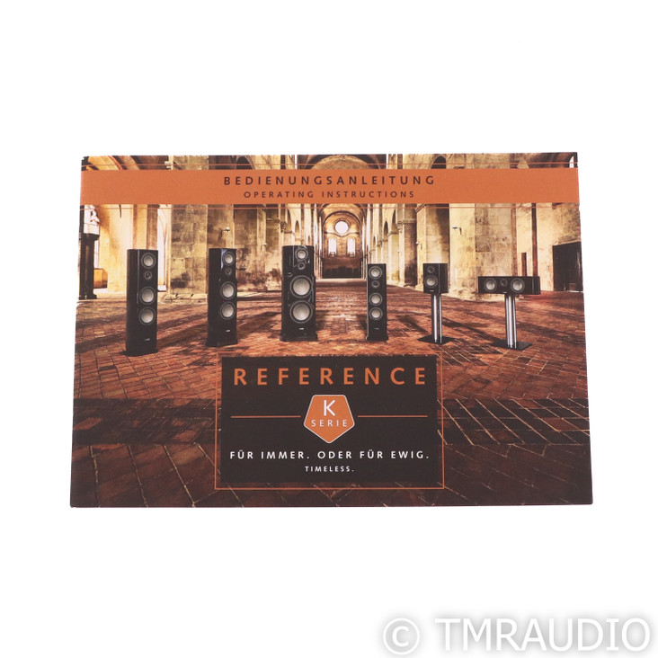 Canton Reference 8K Floorstanding Speakers; Pair