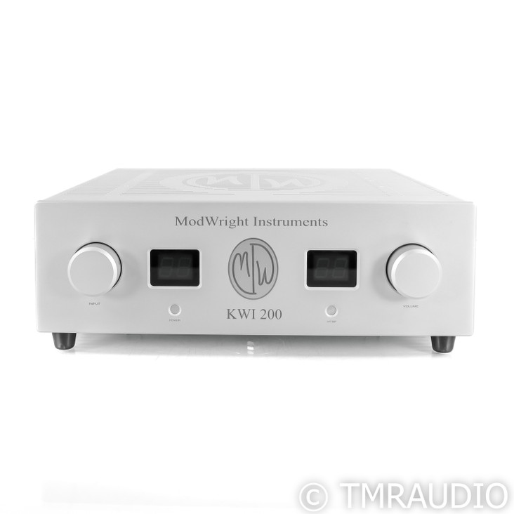 ModWright KWI 200 Stereo Integrated Amplifier; Silver