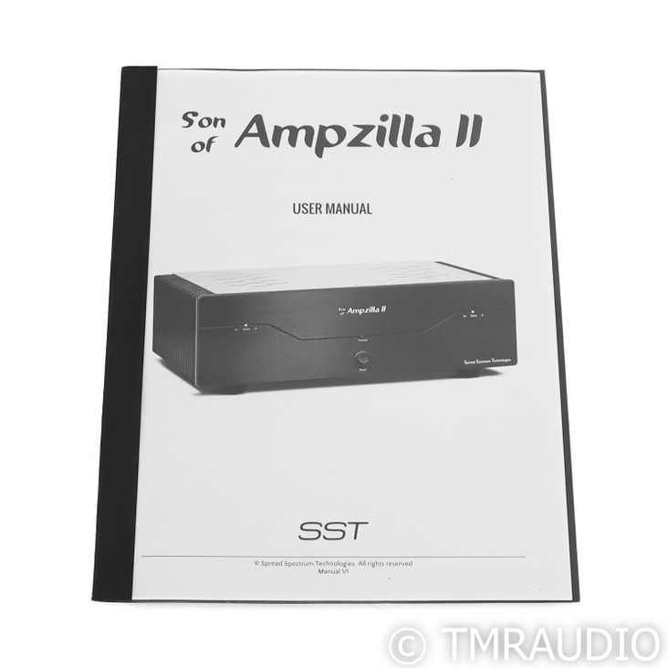 SST Son of Ampzilla II Stereo Power Amplifier