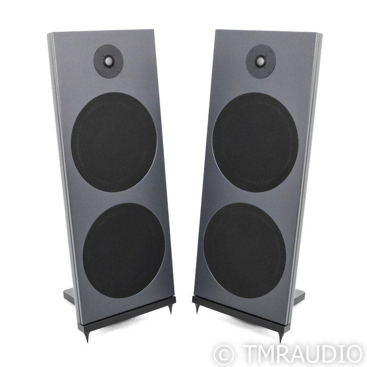 Spatial Audio M3 Sapphire Open Baffle Floorstanding Speakers; Graphite Pair