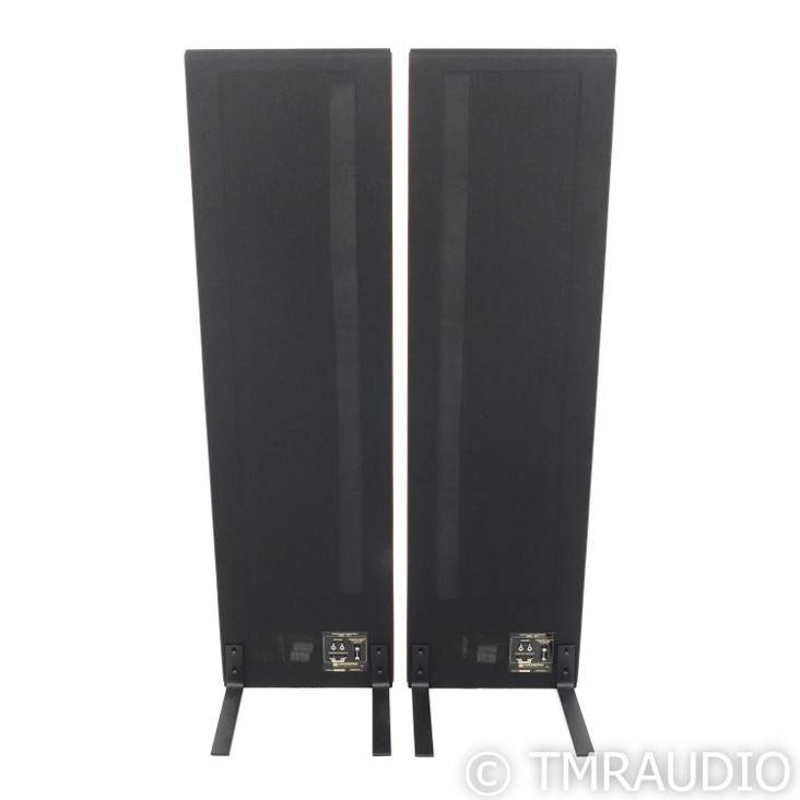 Magnepan MG-.7 Planar Magnetic Floorstanding Speakers; Dark Cherry Pair w/ Black Fabric