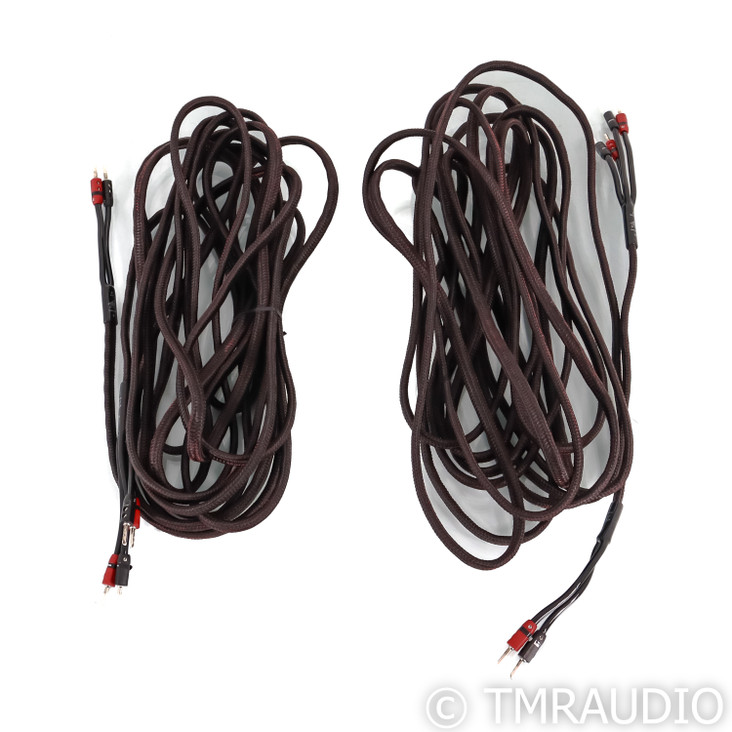 AudioQuest Rocket 33 Bi-Wire Speaker Cables; 40ft Pair