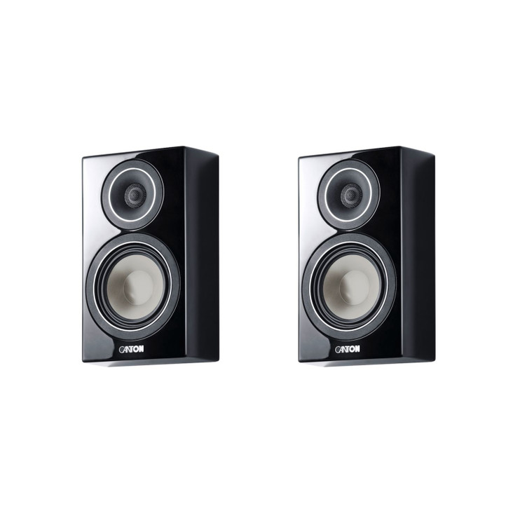 Canton Vento 816.2 On-Wall / Bookshelf Speakers; Black Pair (Sealed w/ Warranty)