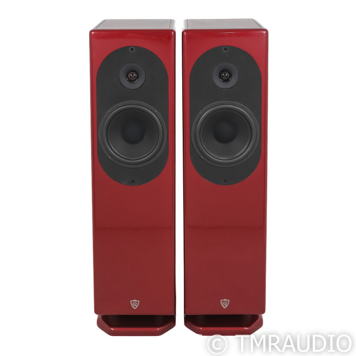 Roman Audio Centurion Floorstanding Speakers; Red Pair