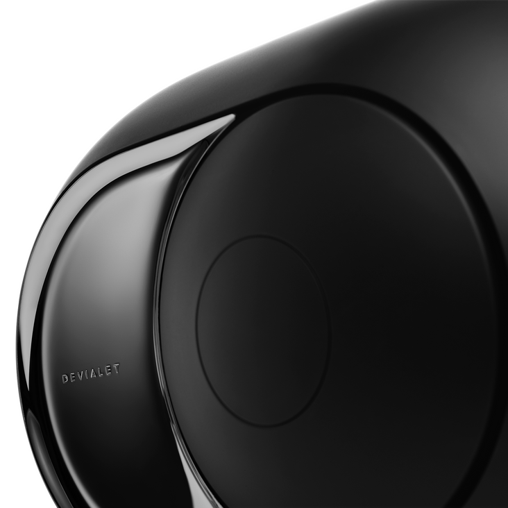 Devialet Phantom I Speaker, 108 dB,  Left Side Detail View