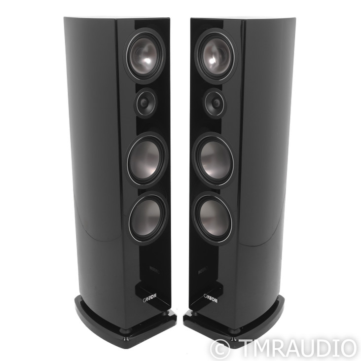 Canton Vento 896.2 Floorstanding Speakers; Black Pair (Demo; Warranty)