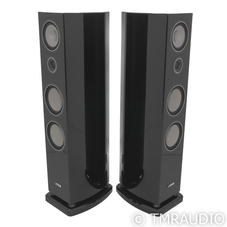 Canton Vento 896.2 Floorstanding Speakers; Black Pair (Demo w/ Warranty)