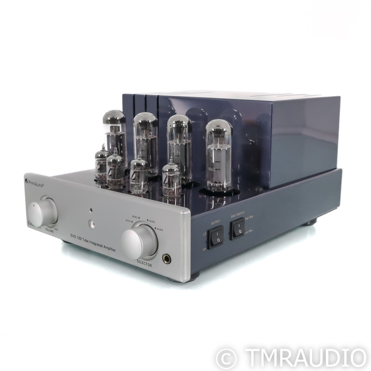 PrimaLuna EVO 100 Stereo Tube Integrated Amplifier; (New Power Tubes, No Phono)