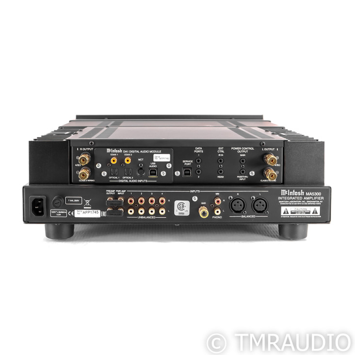 McIntosh MA5300 Stereo Integrated Amplifier; MA-5300; DAC; MM Phono