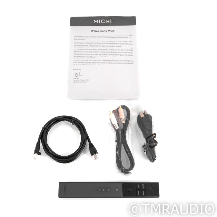 Michi P5 Stereo Preamplifier; P-5; DAC; Bluetooth; MM / MC Phono