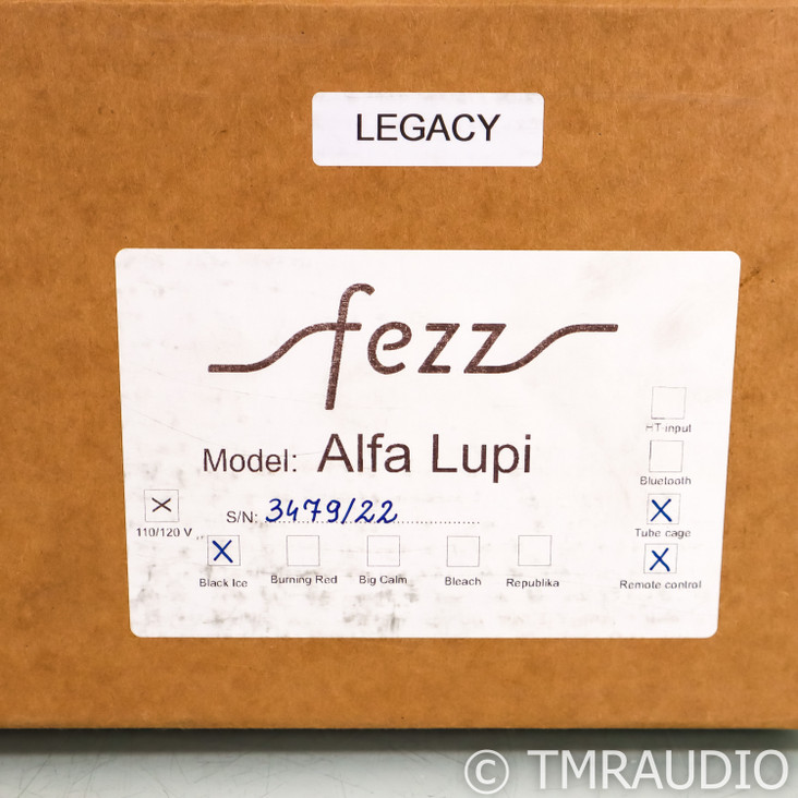 Fezz Audio Alfa Lupi Stereo Tube Integrated Amplifier; (Overstock Special) (1/5)