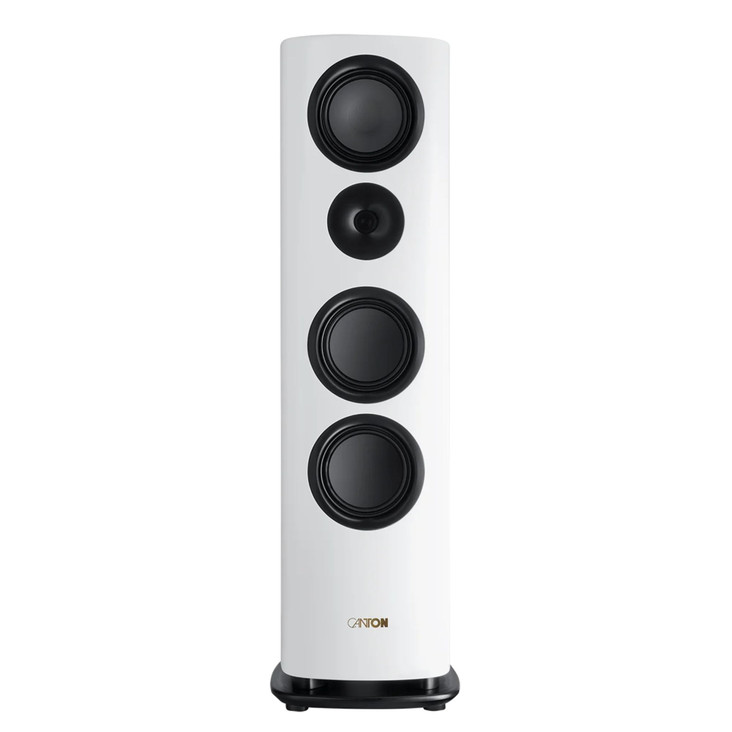 Canton Reference 5 floorstanding speaker, white satin