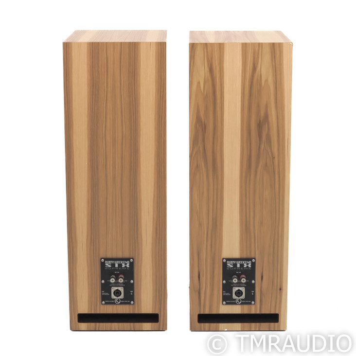 Zu Audio Dirty Weekend 6 Floorstanding Speakers; DW6; Hickory Pair; (Supreme)