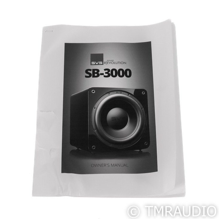 SVS SB-3000 13" Powered Subwoofer; SB3000