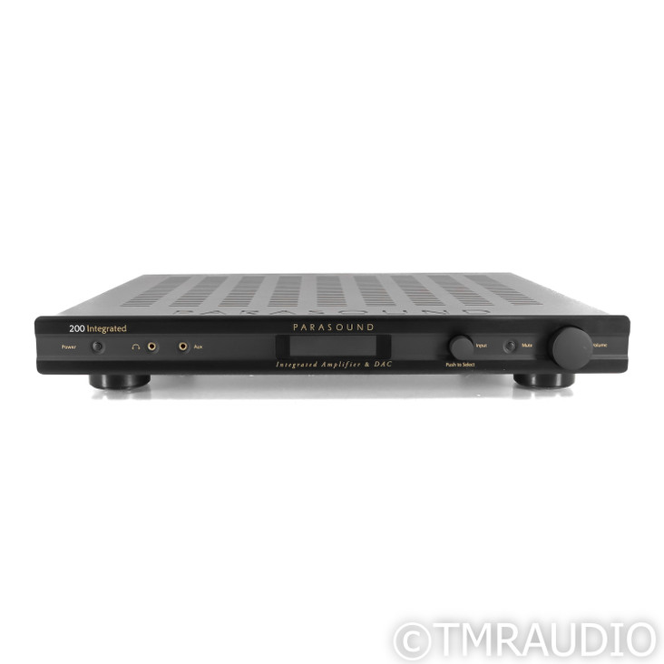 Parasound NewClassic 200 Stereo Integrated Amplifier; MM / MC Phono