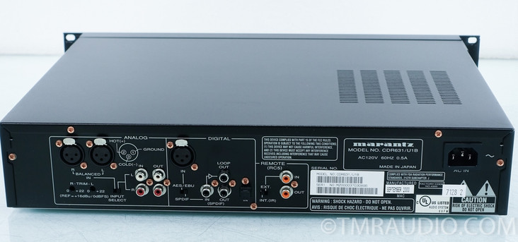 Marantz CDR631/U1B CD Recorder; CDR631; New Pickup