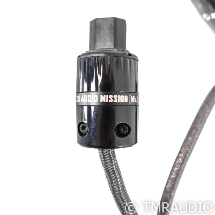 Zu Audio Mission MkII Power Cable; 1.5m AC Cord (15 Amp)