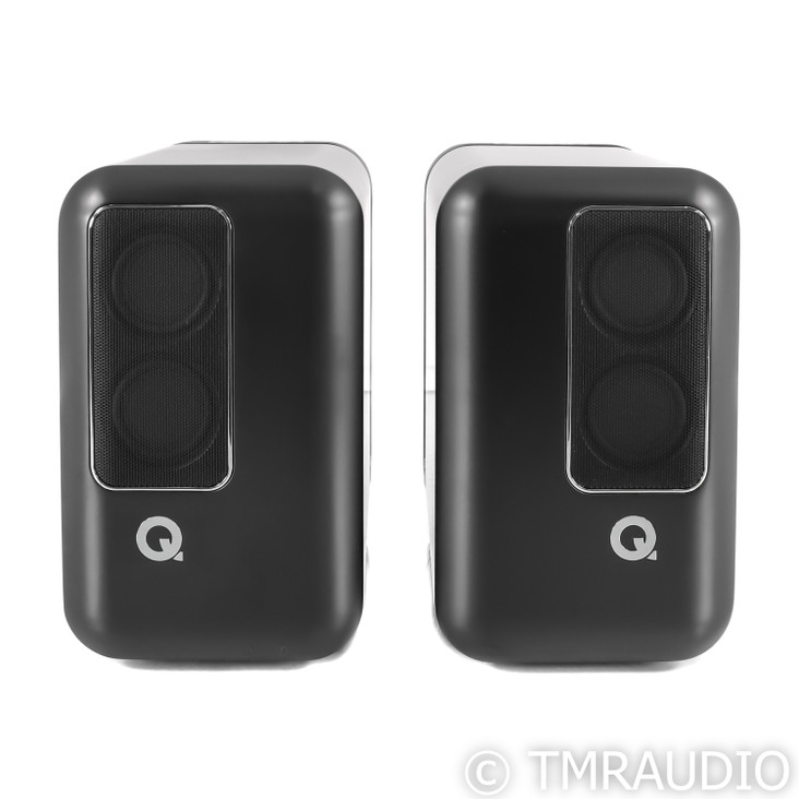 Q Acoustics Q Active 200 Powered Bookshelf Speakers; Black Pair (Open Box)
