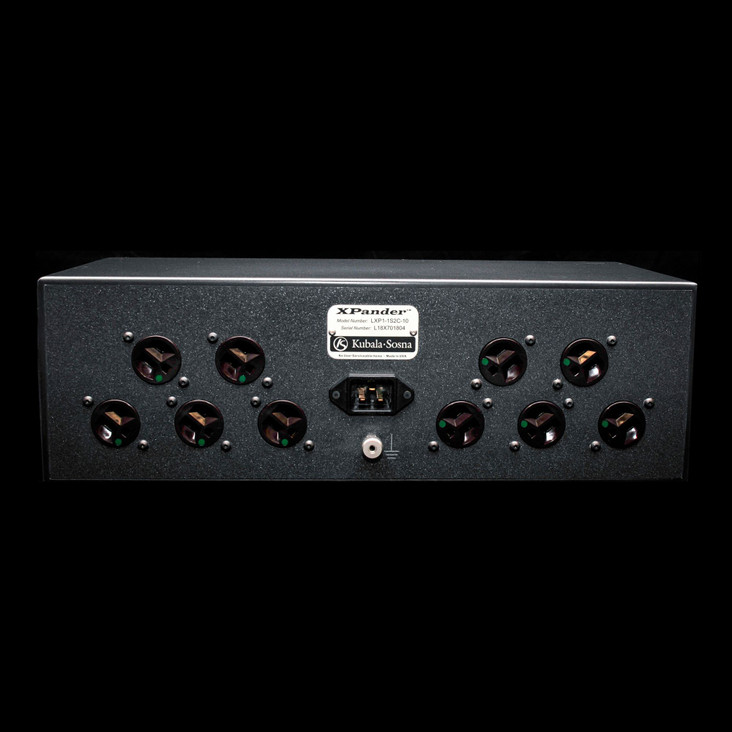 Kubala-Sosna XPander Power Distribution Box, rear panel inputs and outputs