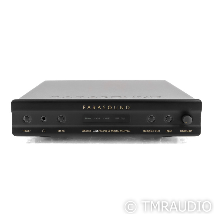 Parasound Zphono USB MM / MC Phono Preamplifier; A/D Converter