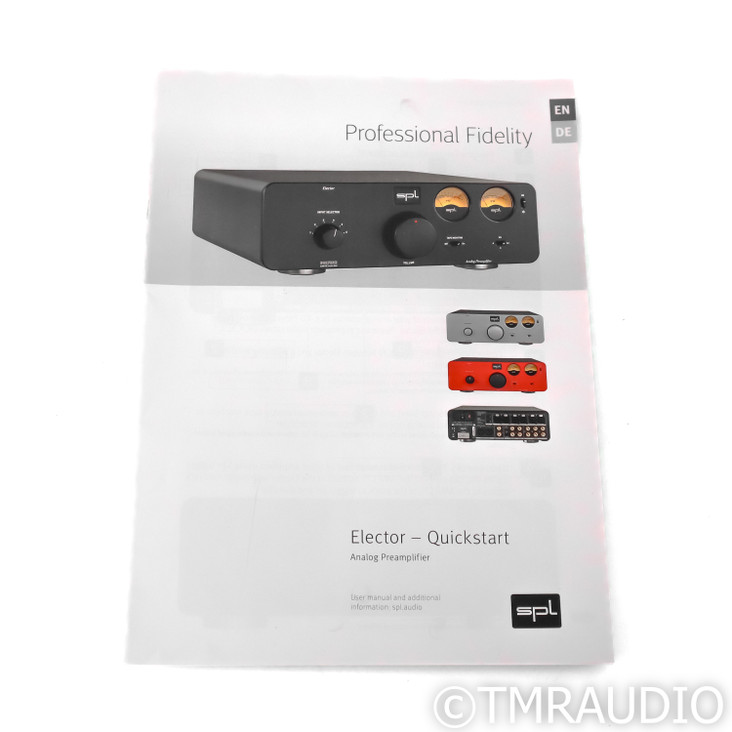 SPL Elector Stereo Preamplifier (SOLD)