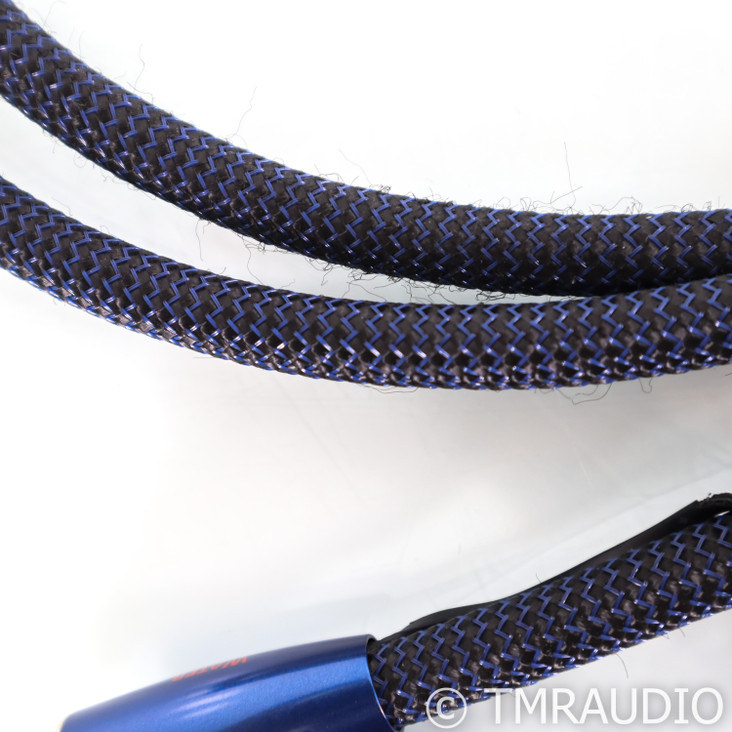 AudioQuest Water XLR Cables; 1m Pair Balanced Interconnects; 72v DBS