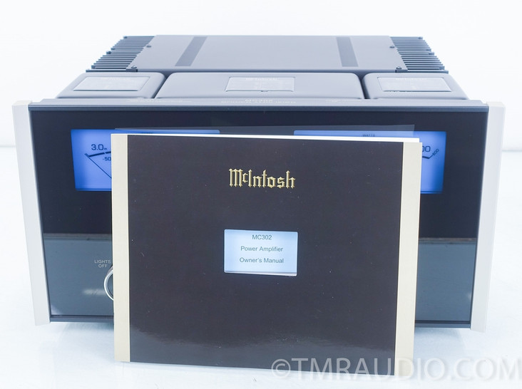 McIntosh MC302 Stereo Power Amplifier in Factory Box