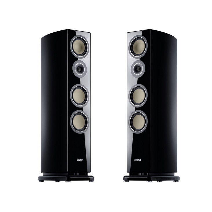 Canton Reference 8K Floorstanding Speakers; Black Pair (Sealed w/ Warranty)