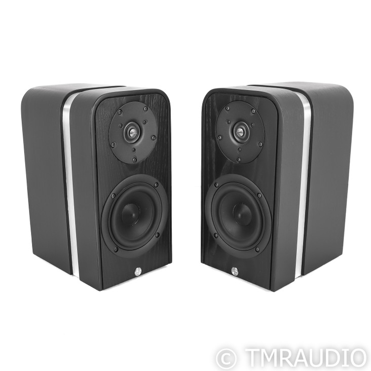 GamuT Phi3-i Bookshelf Speakers; Black Ash Pair