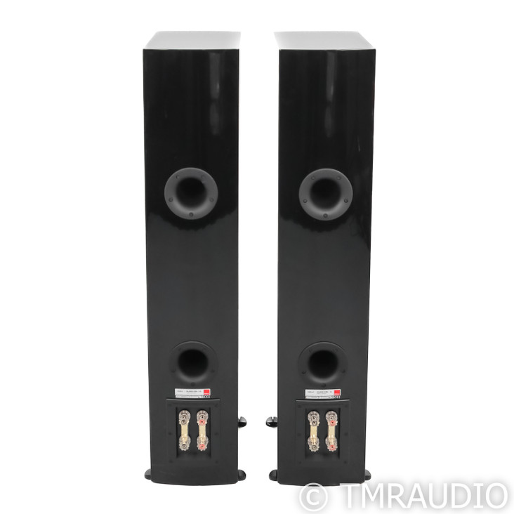 Dali Rubicon 6 Floorstanding Speakers; High Gloss Black Pair (Open Box)